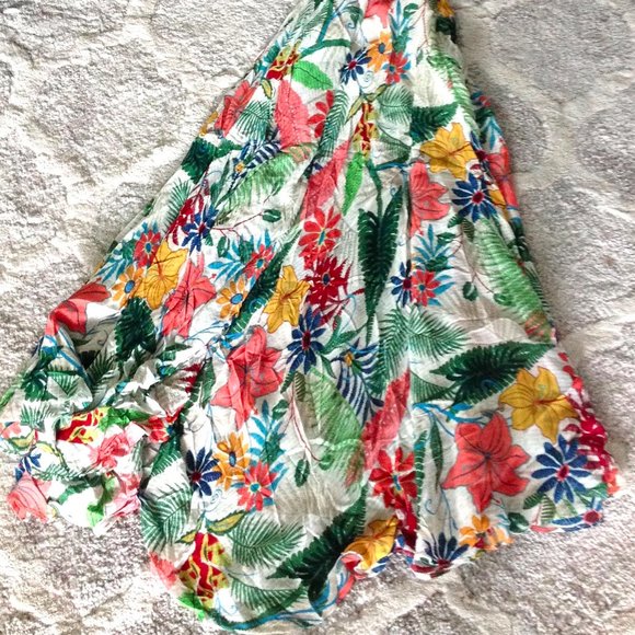 HP 🎉🌻FARM Rio Handkerchief Vintage Garden Dress - Picture 8 of 12